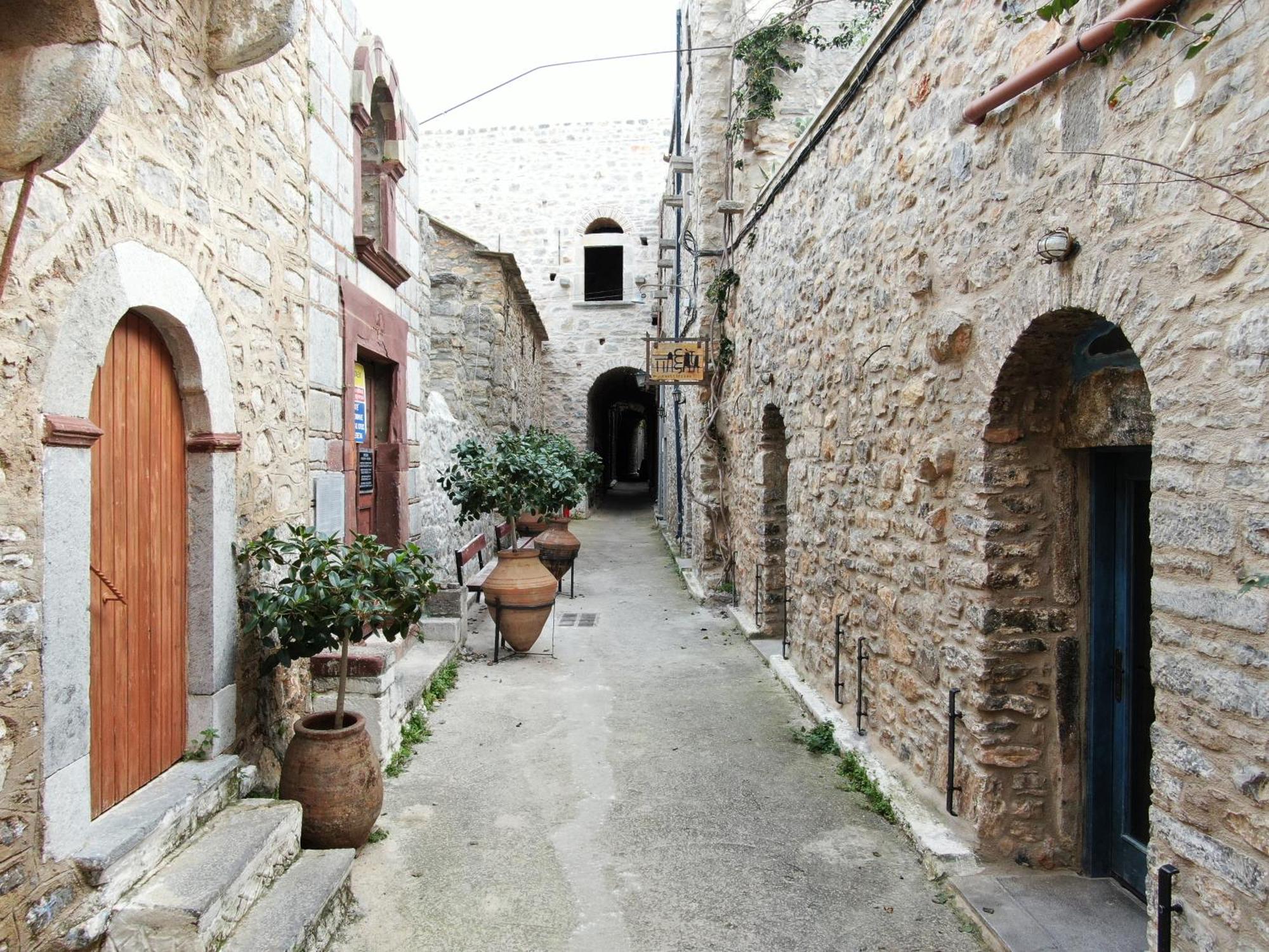 Byzantine Home In The Castle 梅斯塔 外观 照片